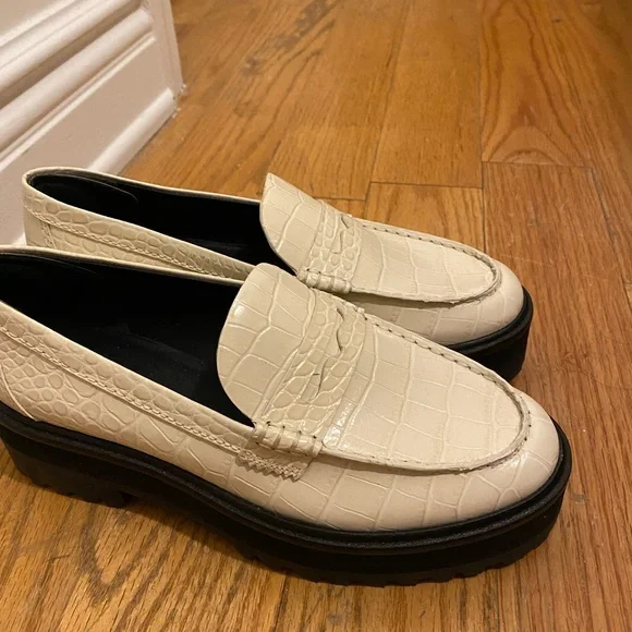 REFORMATION AGNES CROC CHUNKY LOAFER - Picture 4 of 7